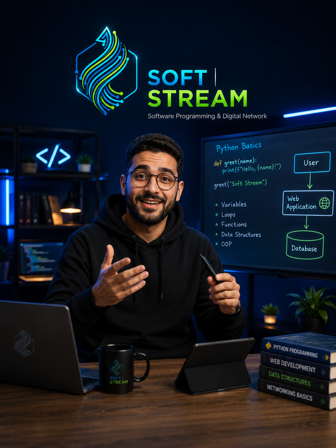 أكاديمية Soft Stream لتعليم البرمجة